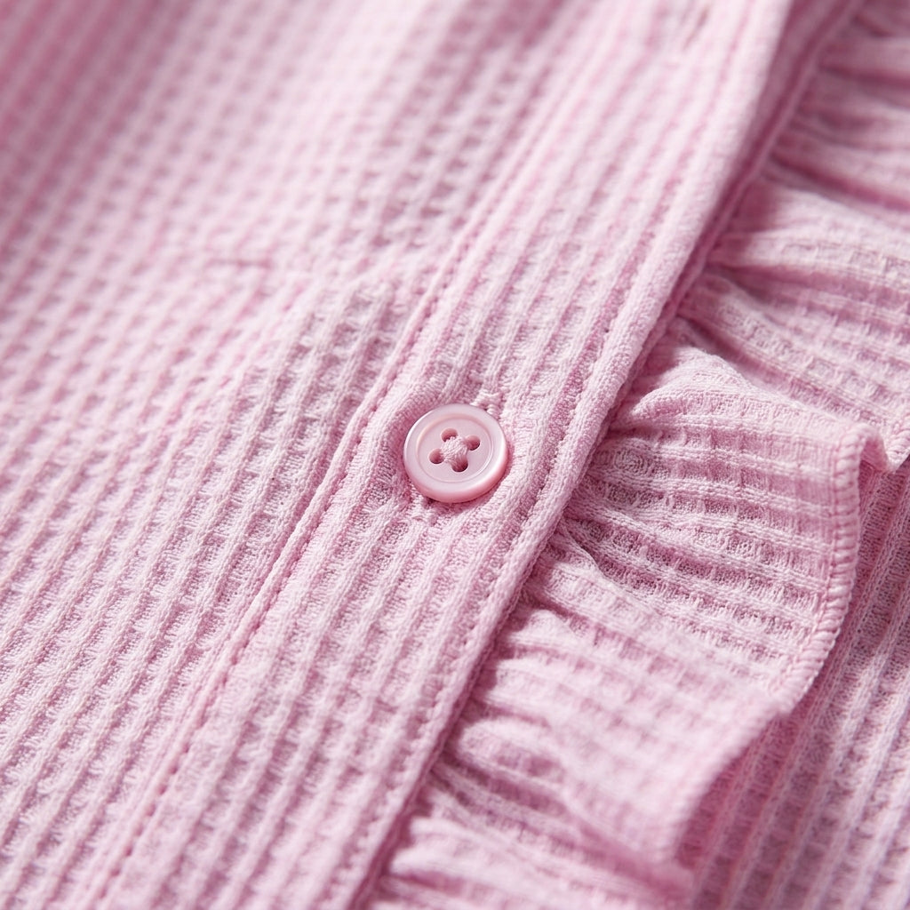 Lucy | Florence Striped Blouse with Ruffles
