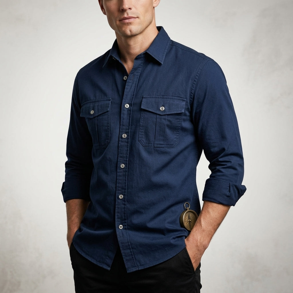 Mason | Frigiliana Cotton Utility Shirt