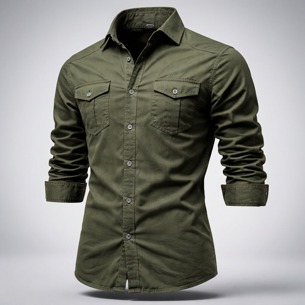 Mason | Frigiliana Cotton Utility Shirt