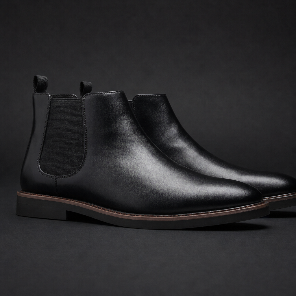 Mateo | Antiparos Leather Chelsea Boots
