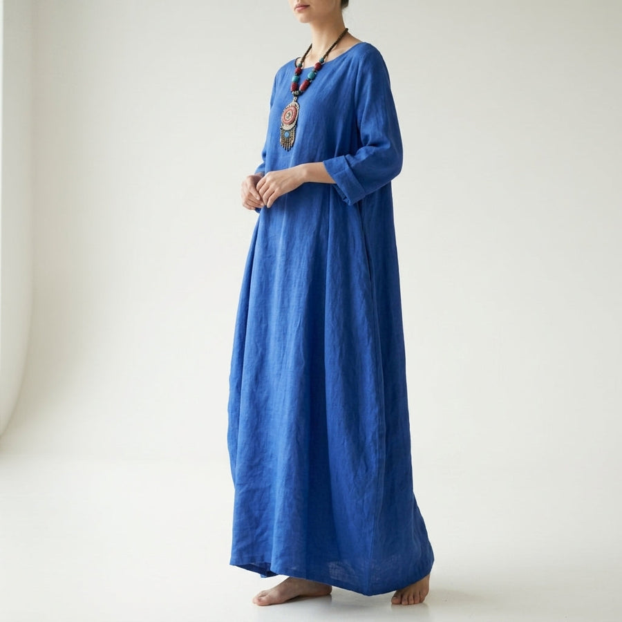 Maya | Lamego Oversized Boho Maxi Dress