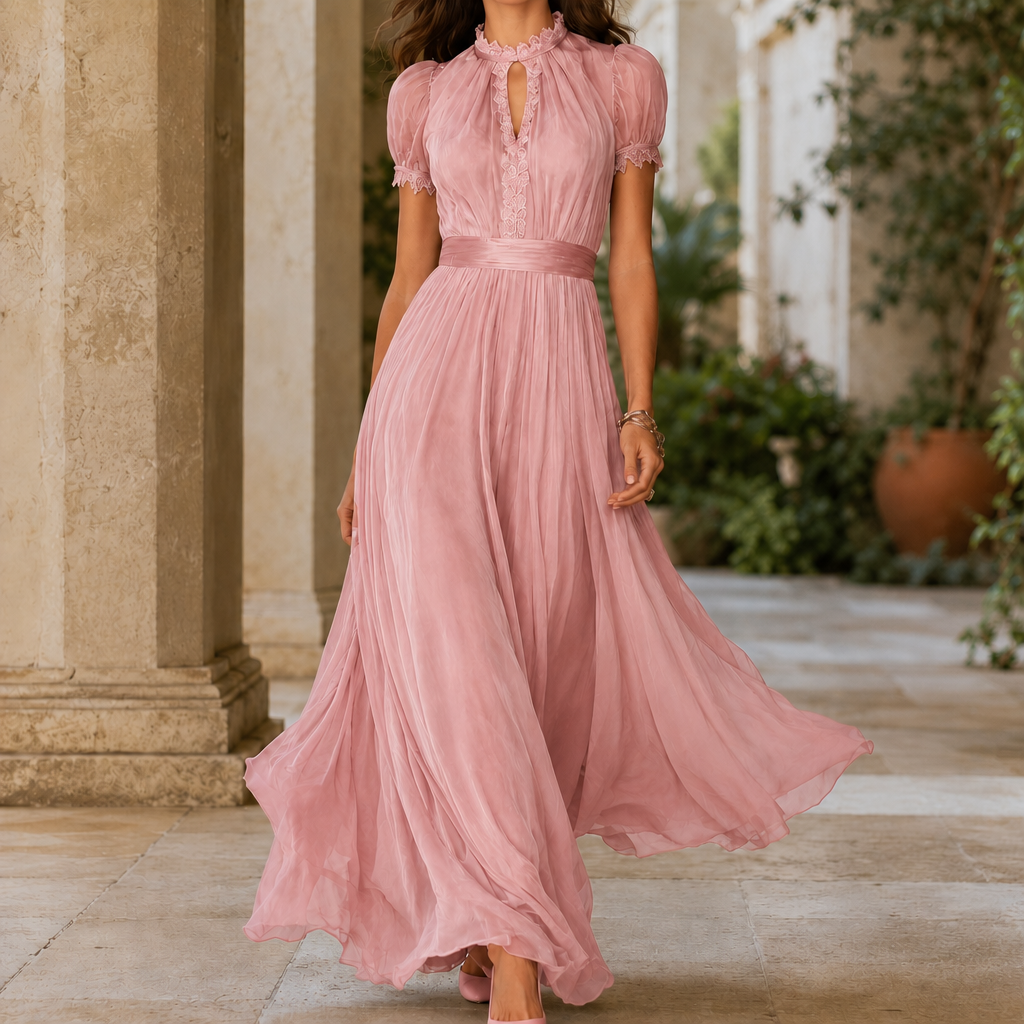 Maya | Trento Lace Trim Maxi Dress