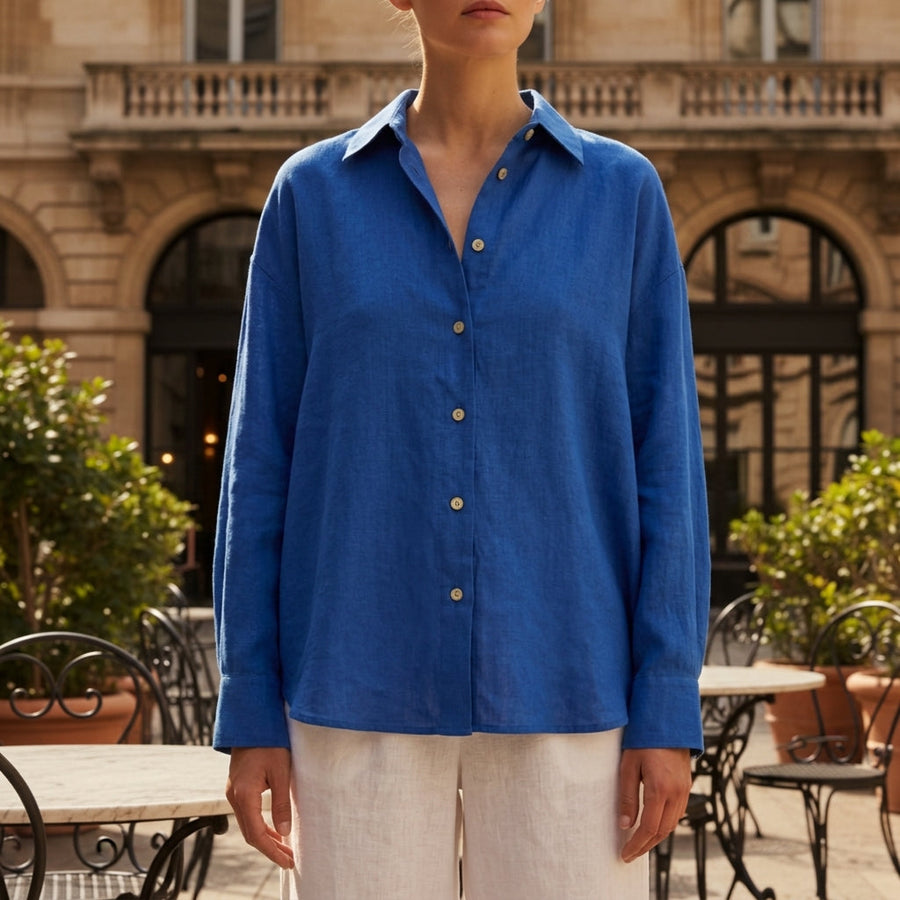 Maya | Ylvarique Women's Elegant White Blouse