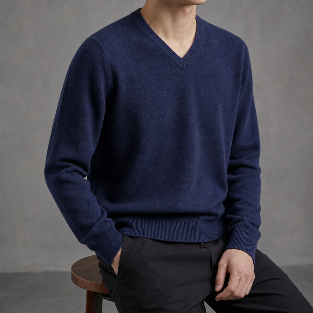 Michael | Hondarribia Relaxed Cashmere V-Neck Sweater