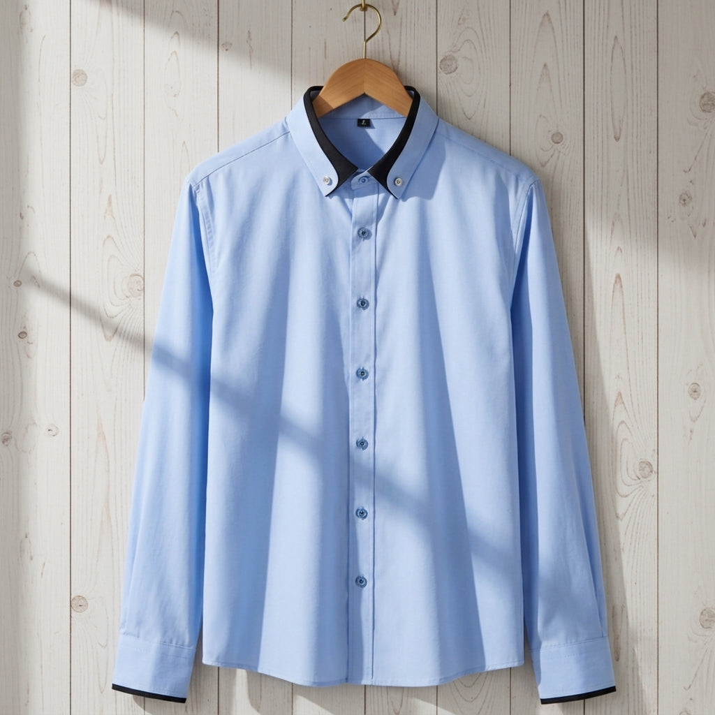 Michael | Paris Contrast Collar Dress Shirt