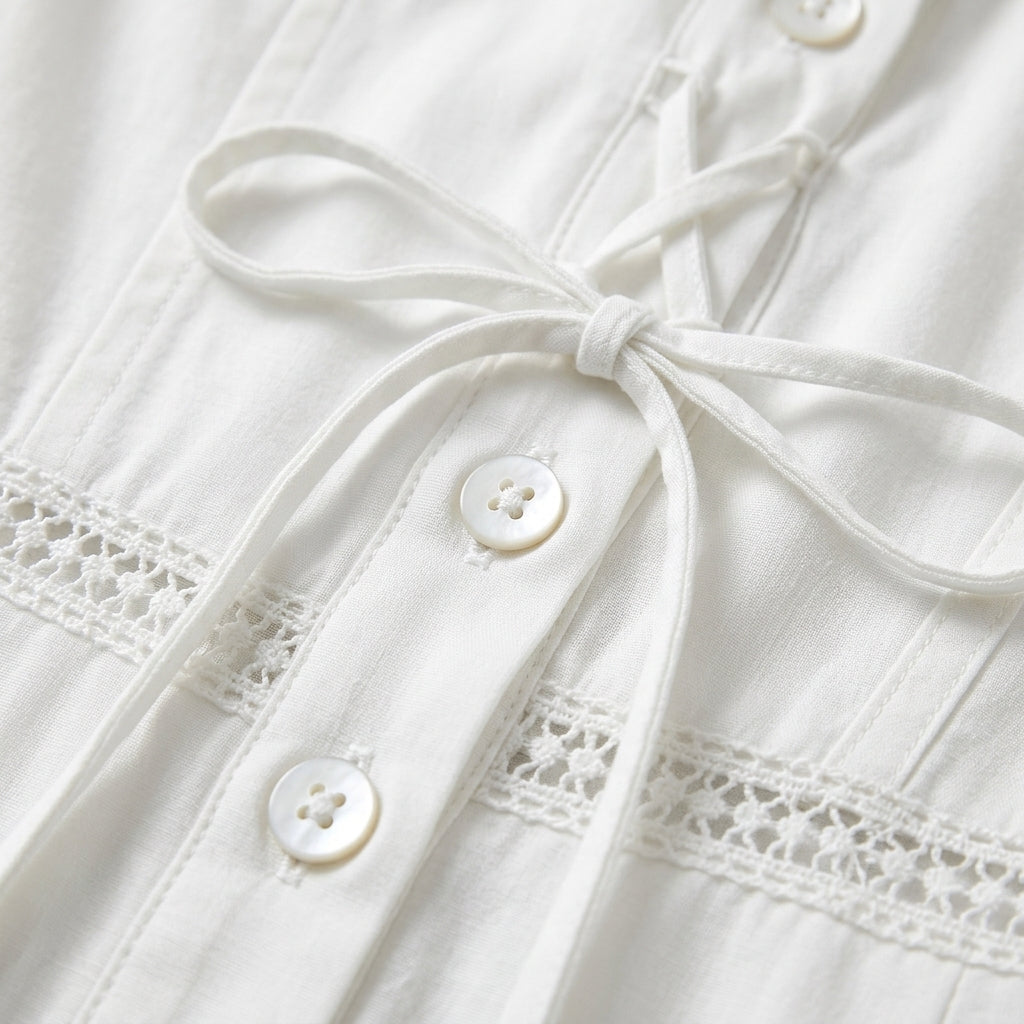 Mila | Coralie Button Midi Dress