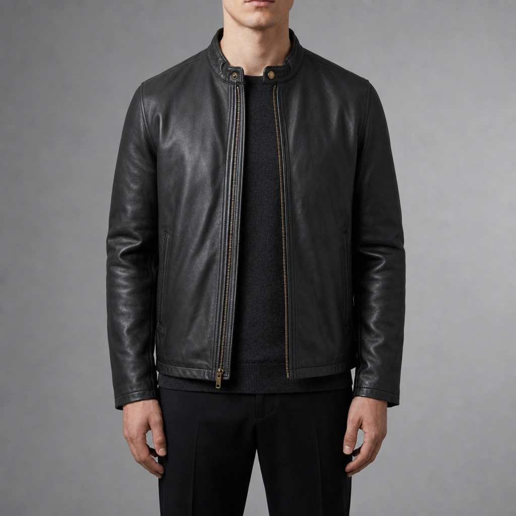 Miles | Larnaca Classic Leather Jacket