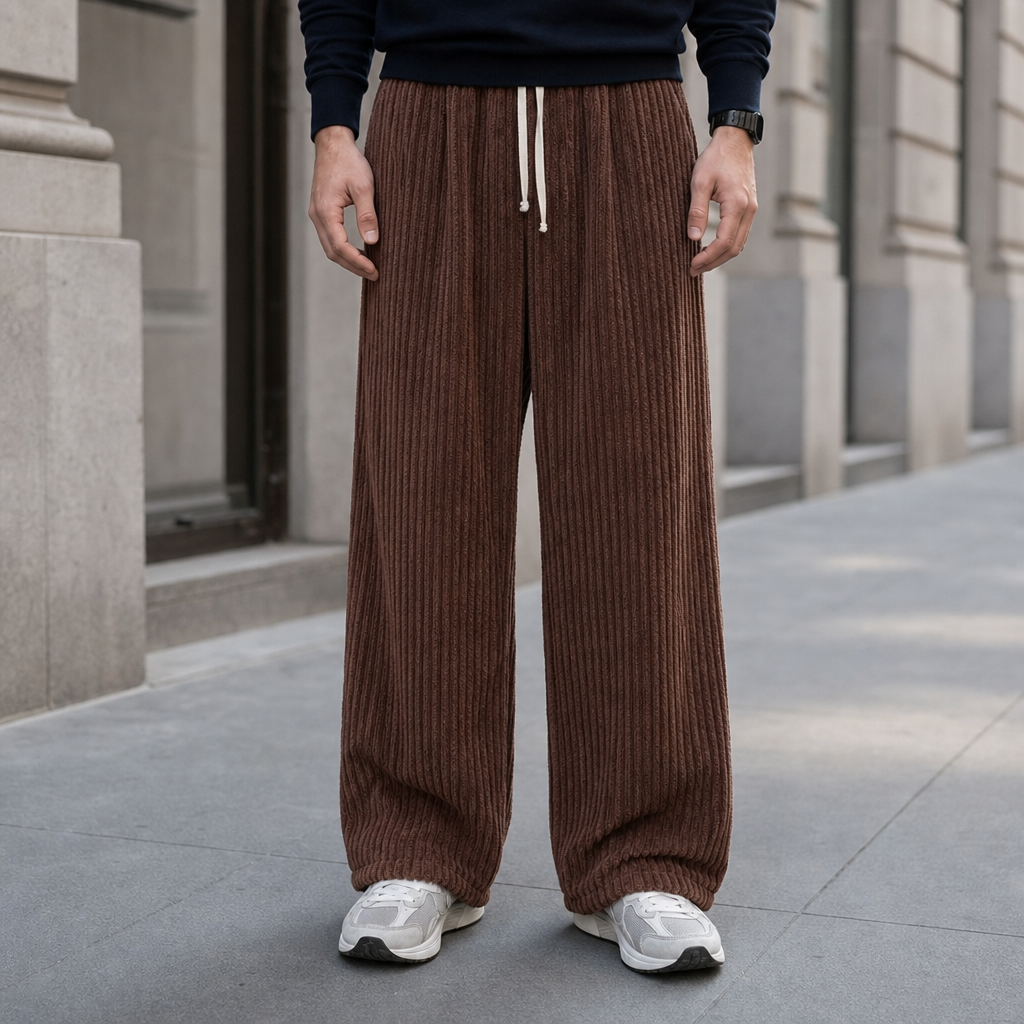 Noah | Methoni Wide Leg Corduroy Pants