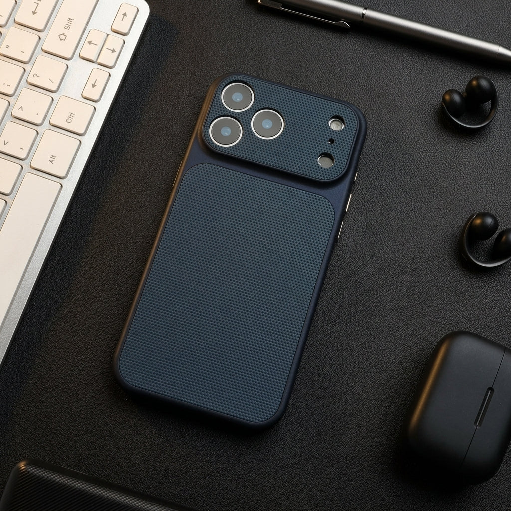 Noah | Vintage Faux Leather Textured iPhone Case