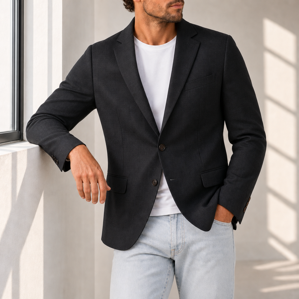 Nolan | Palamos Linen Tailored Blazer