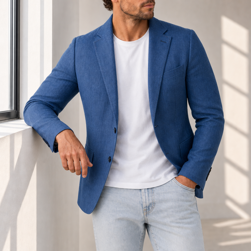 Nolan | Palamos Linen Tailored Blazer