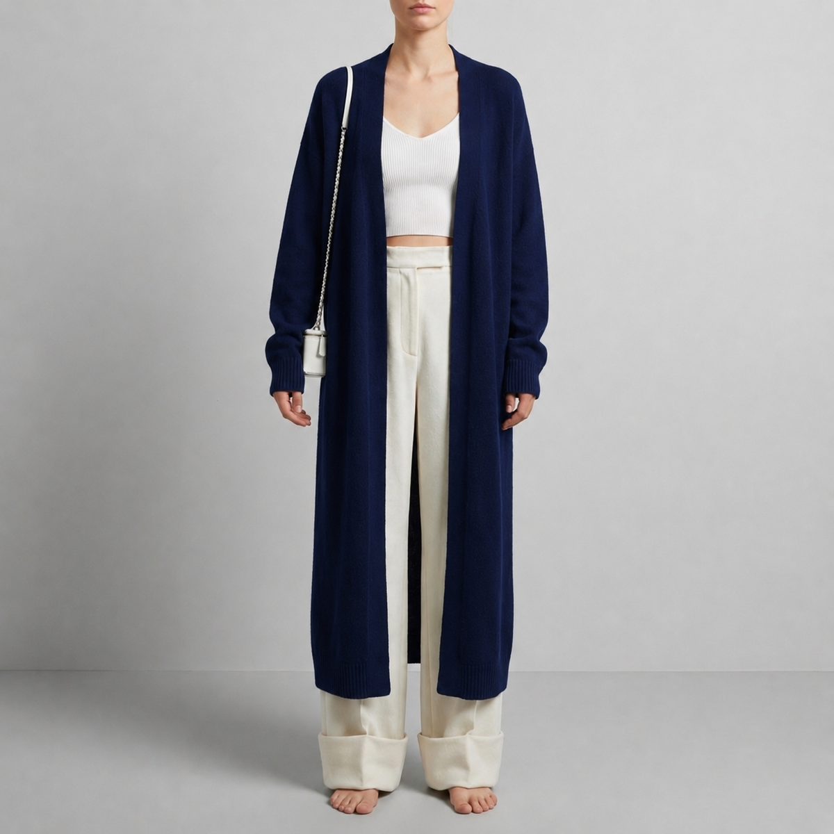 Nora | Murcia Fluffy Long Cardigan
