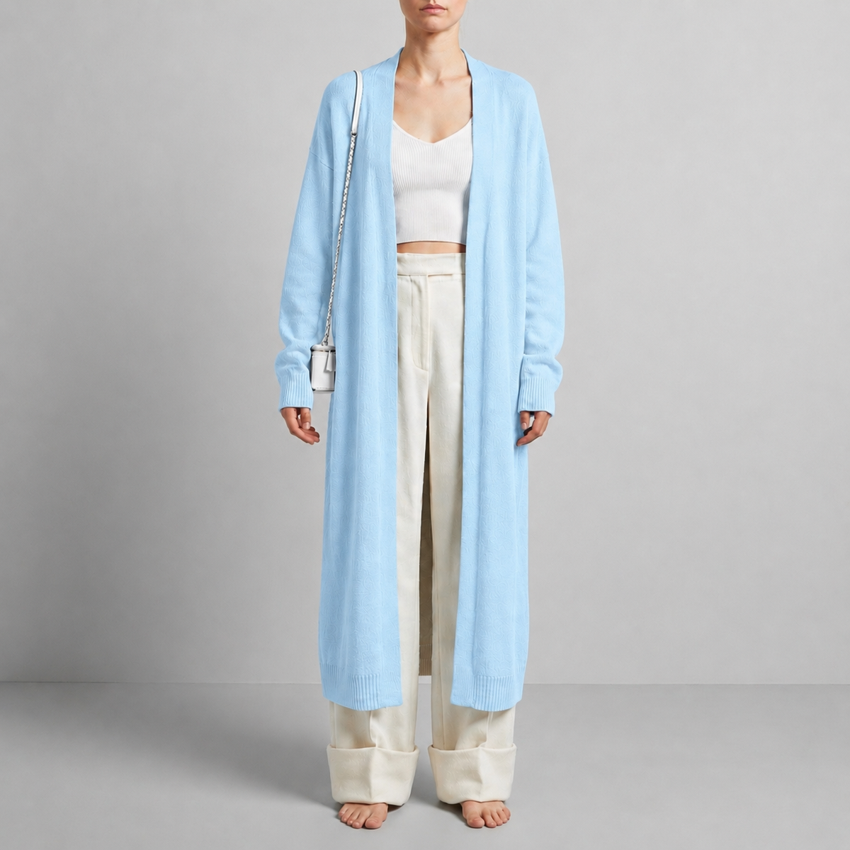 Nora | Murcia Fluffy Long Cardigan