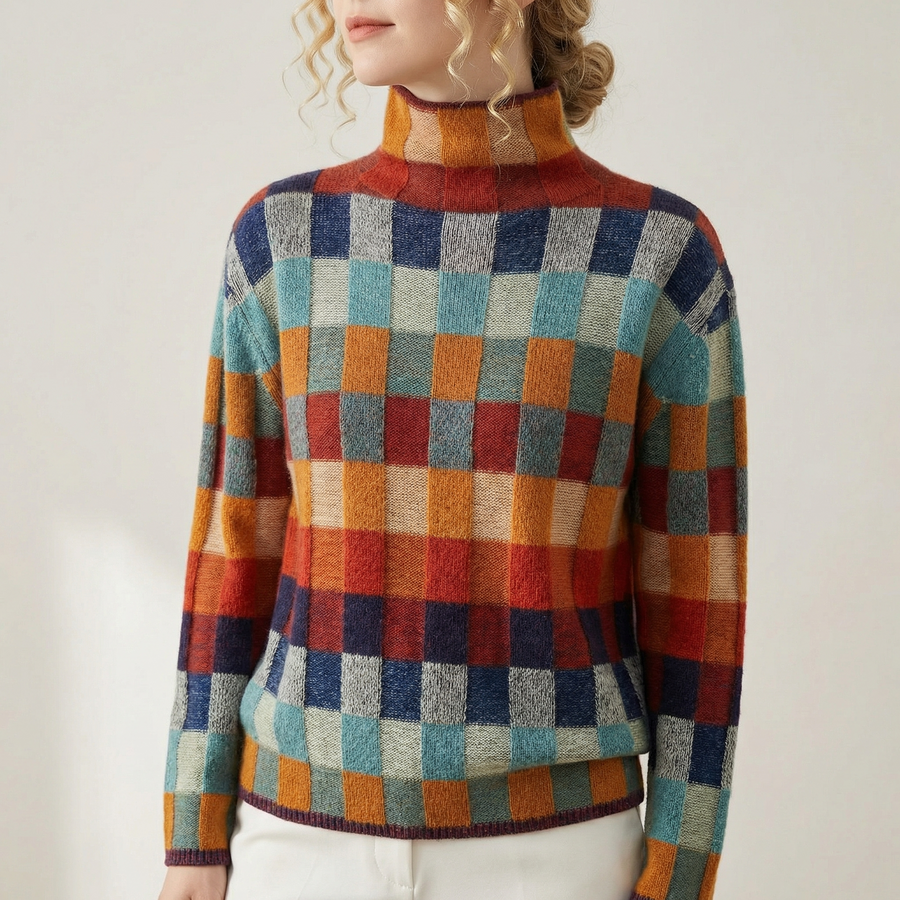 Nora | Valencia Cashmere Blend Turtleneck