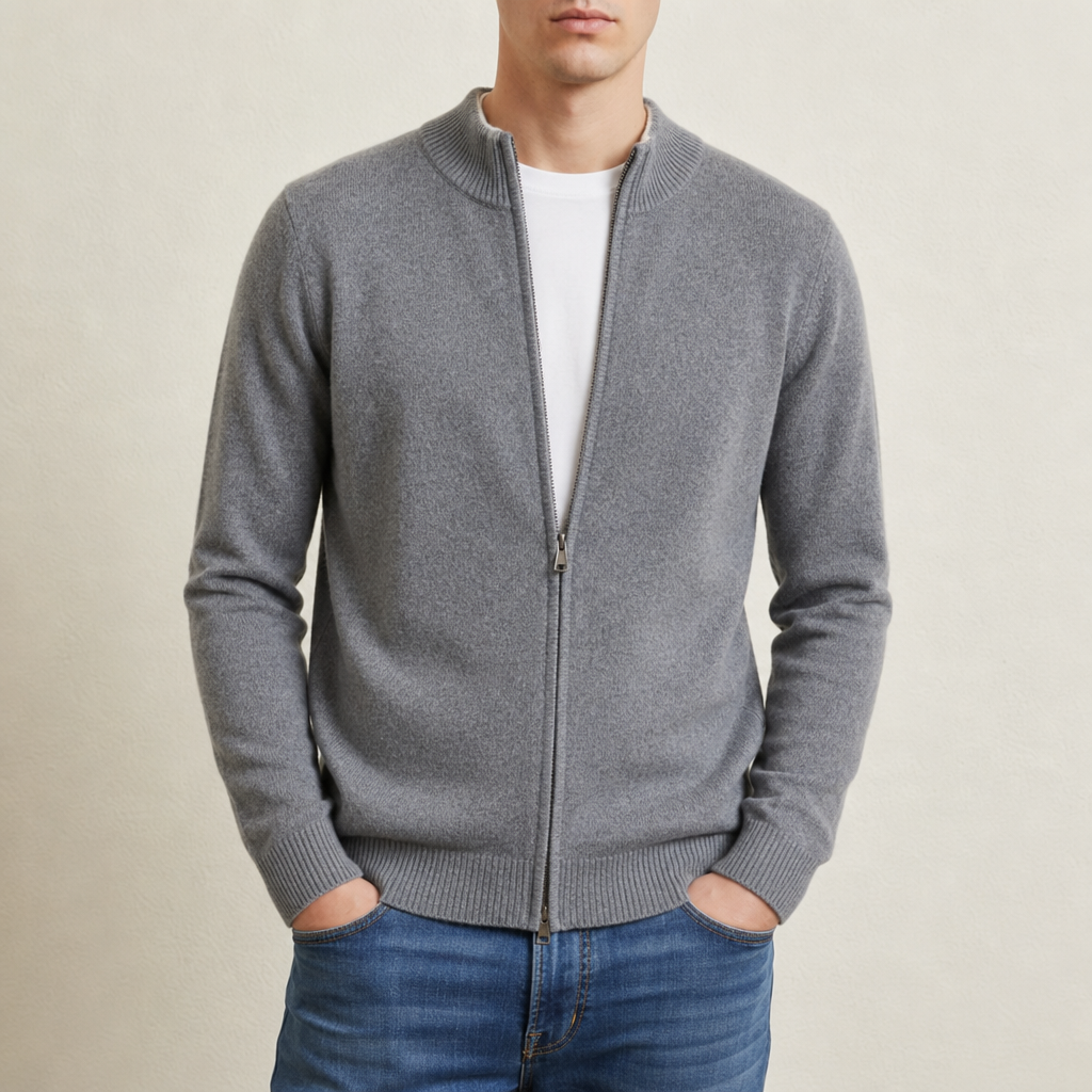 Oliver | Portovenere Cashmere Zip Cardigan