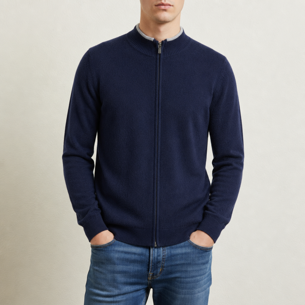 Oliver | Portovenere Cashmere Zip Cardigan