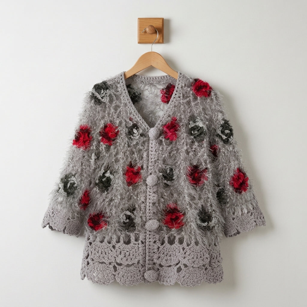 Olivia | Baurélie Crocheted Cardigan