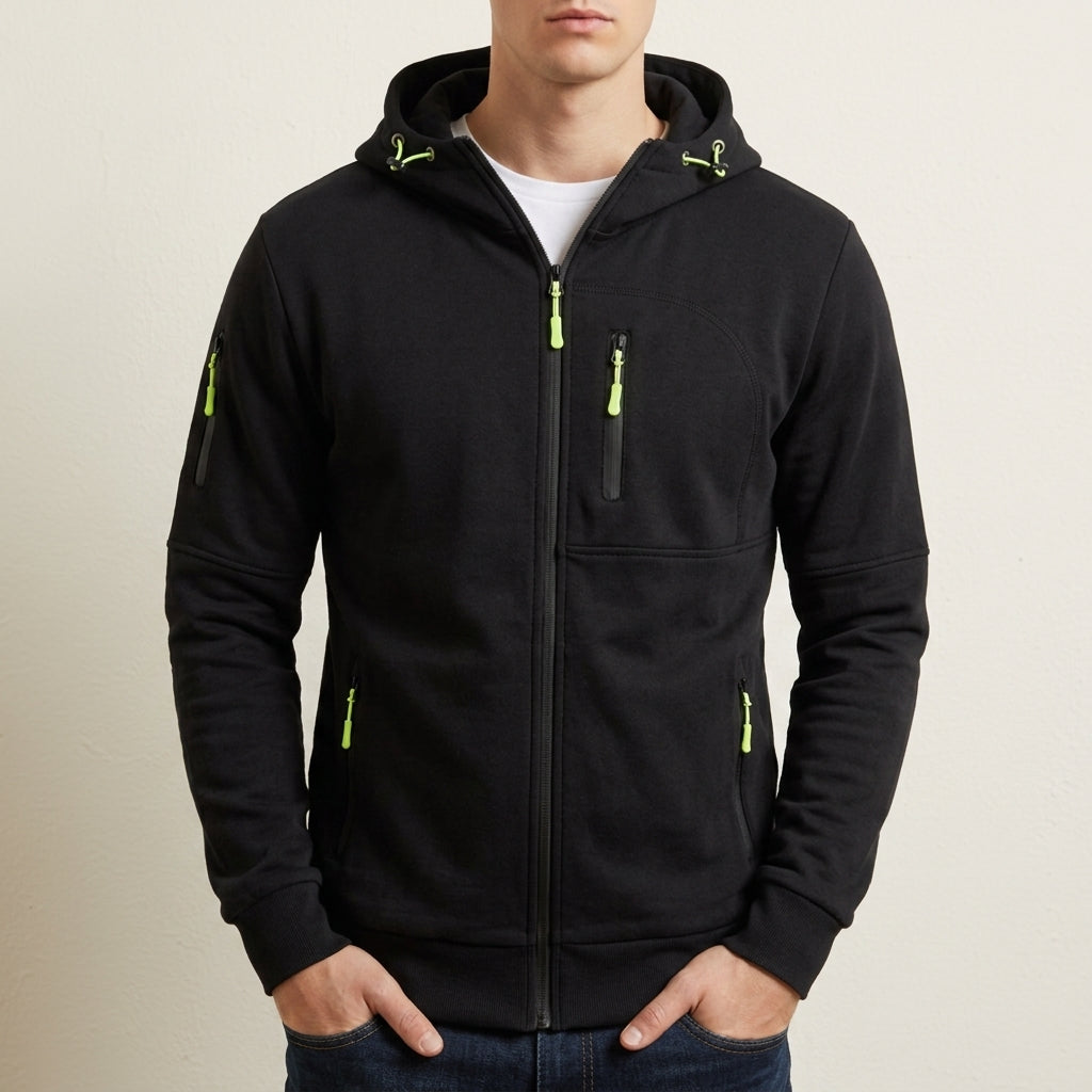 Owen | Cartagena Multi-Pocket Zip Hoodie