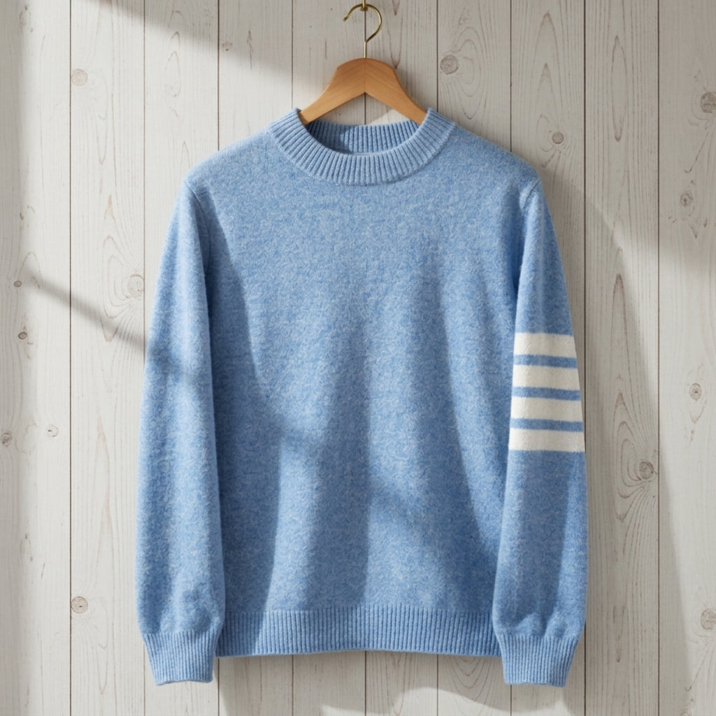 Owen | Harlow Stripe-Sleeve Knit