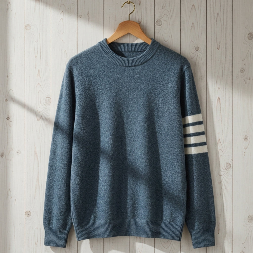 Owen | Harlow Stripe-Sleeve Knit
