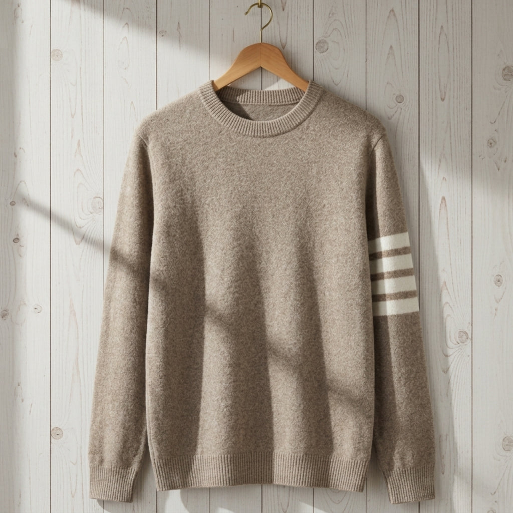 Owen | Harlow Stripe-Sleeve Knit