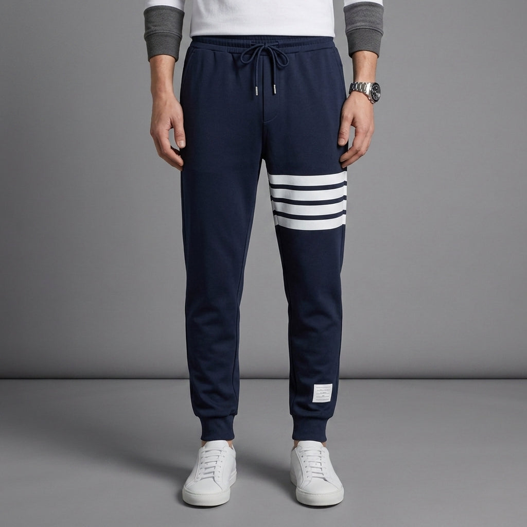 Owen | Mykonos Striped Slim Joggers