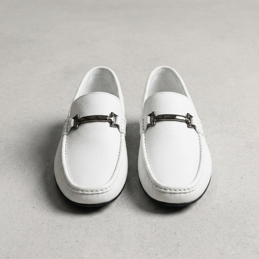 Patrick | Almeria Metal Bit Leather Loafers