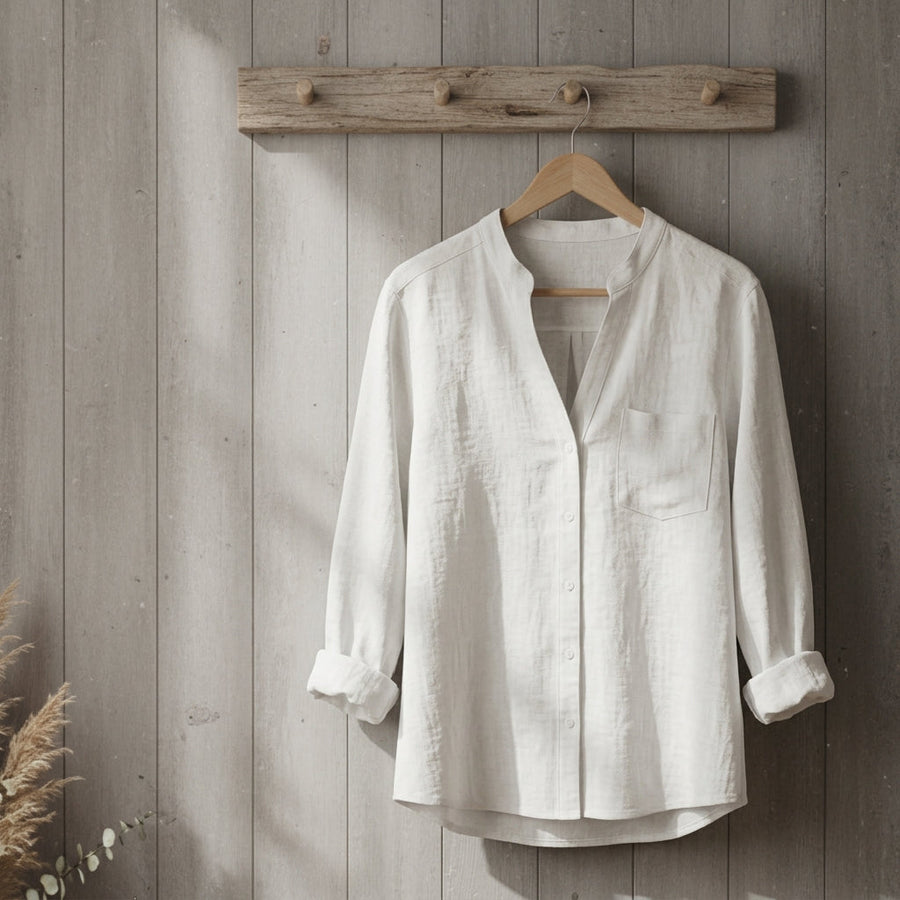 Penelope | Elowen Linen-Cotton Blend Shirt