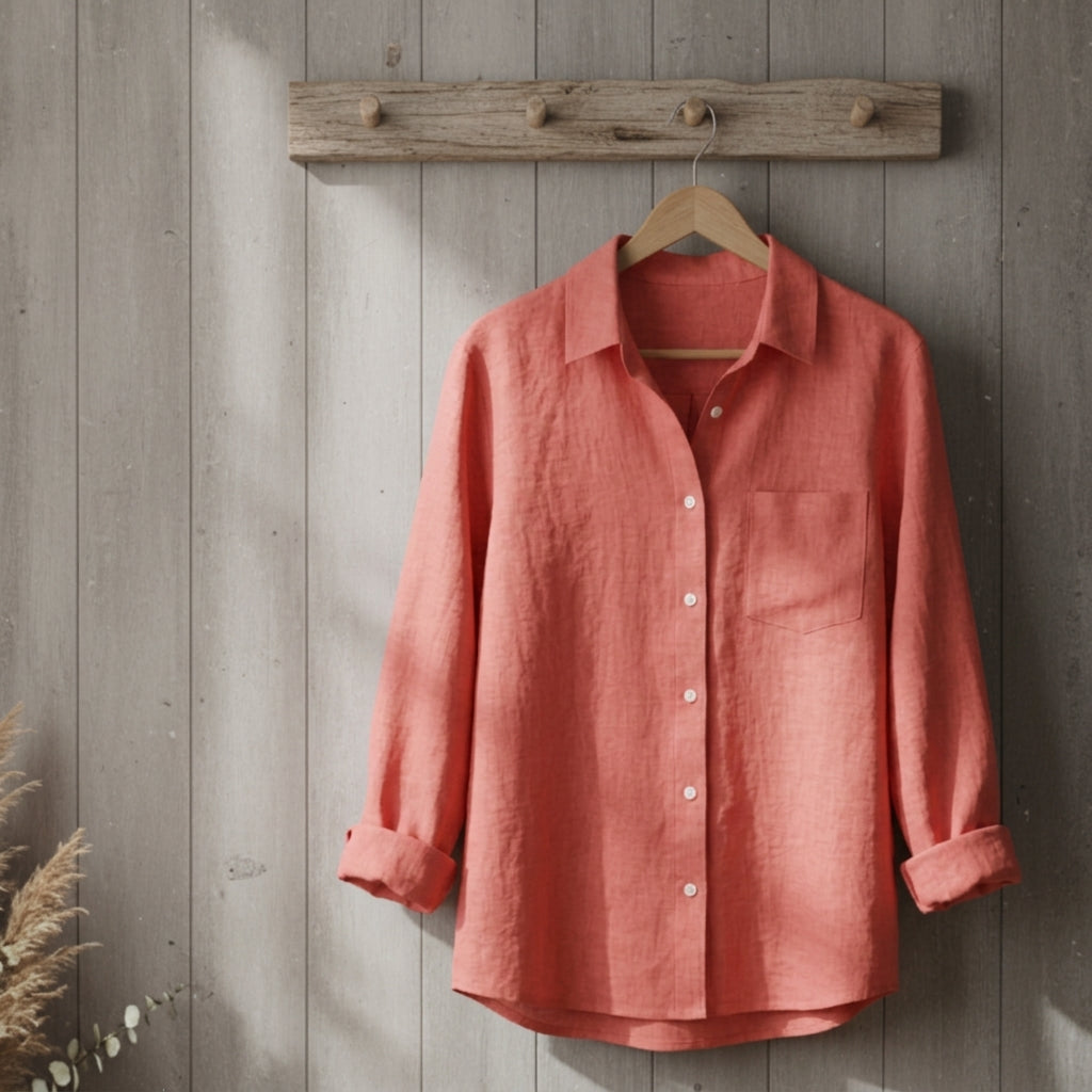 Penelope | Elowen Linen-Cotton Blend Shirt