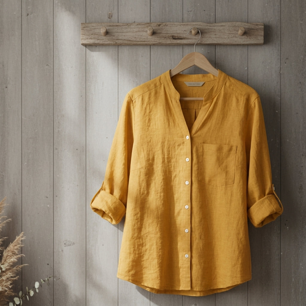 Penelope | Elowen Linen-Cotton Blend Shirt