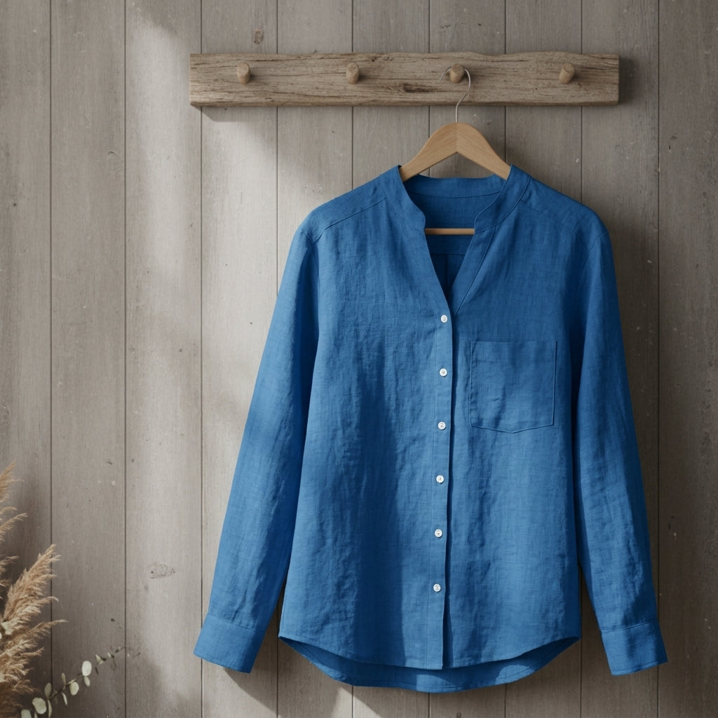 Penelope | Elowen Linen-Cotton Blend Shirt
