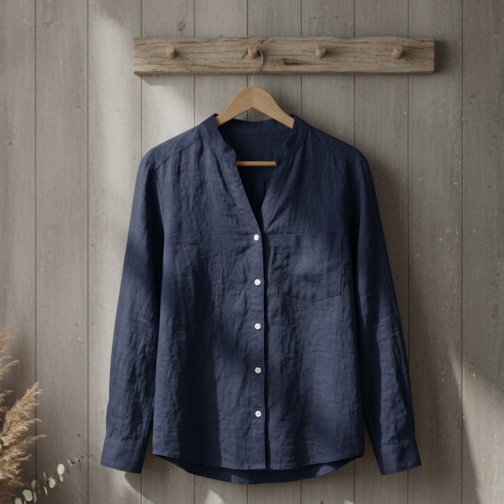 Penelope | Elowen Linen-Cotton Blend Shirt
