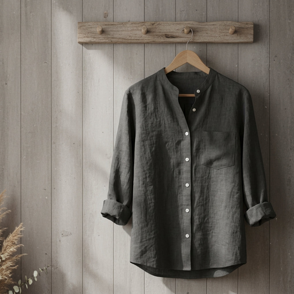 Penelope | Elowen Linen-Cotton Blend Shirt