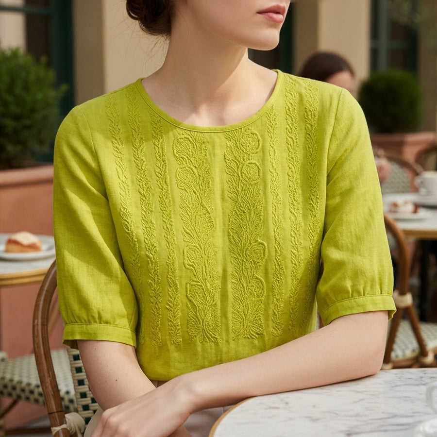 Riley | Gordes Floral Lace Blouse