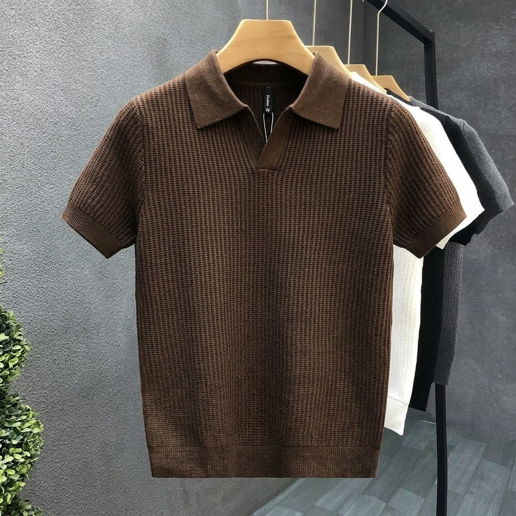 Robert | Alvanti Knit Polo