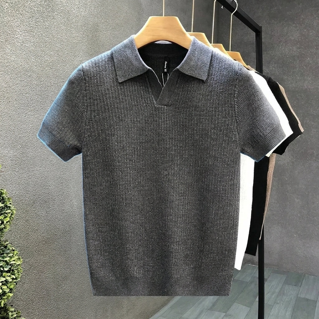 Robert | Alvanti Knit Polo