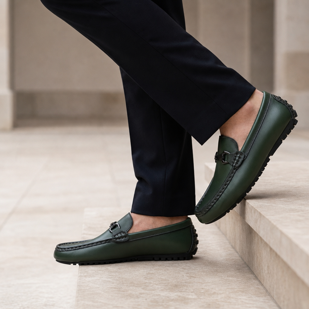 Robert | Mantova Leather Bit Loafers