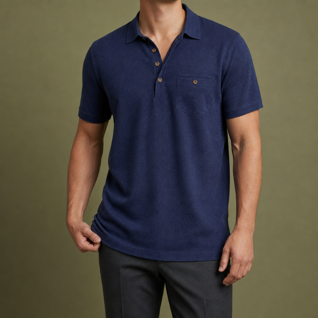 Robert | Milos Linen Polo Shirt