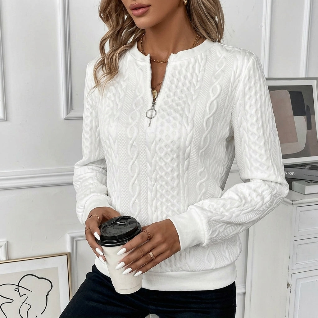 Ruby | Valencia Quarter-Zip Pullover