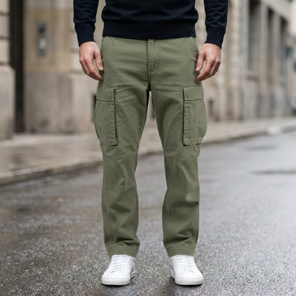 Ryan | Sliema Straight Leg Cargo Pants