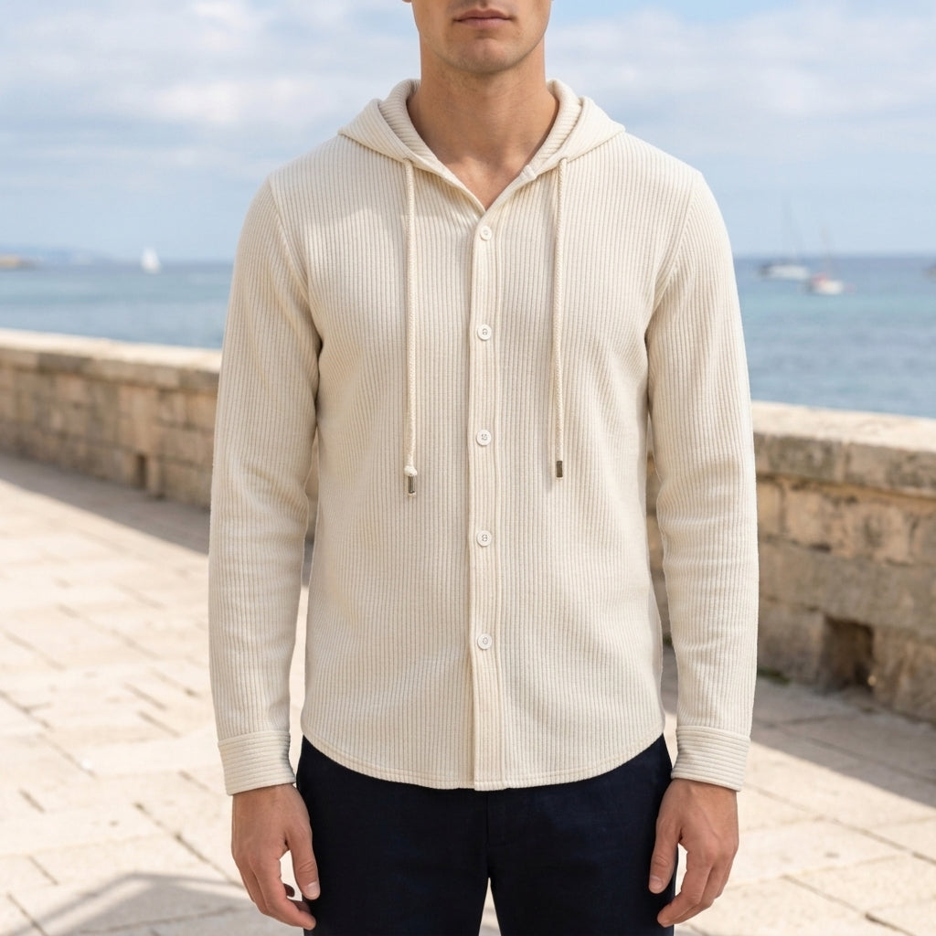 Ryan | Soleil Hooded Button Shirt