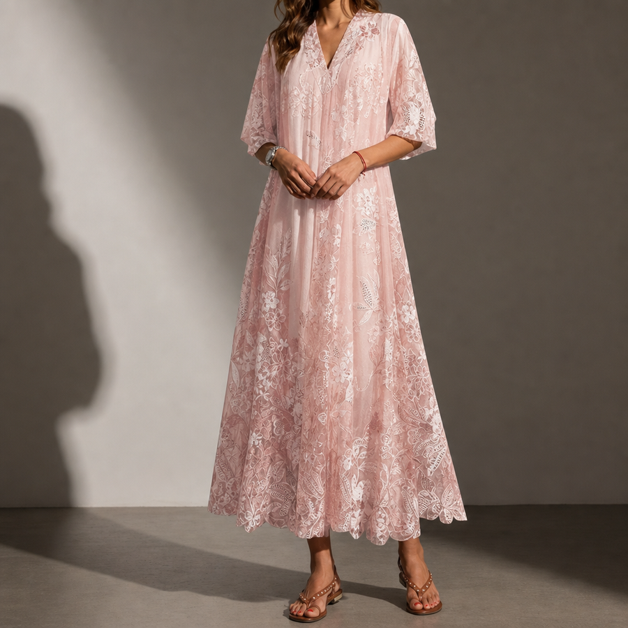 Sadie | Aveiro Floral Boho Maxi Dress
