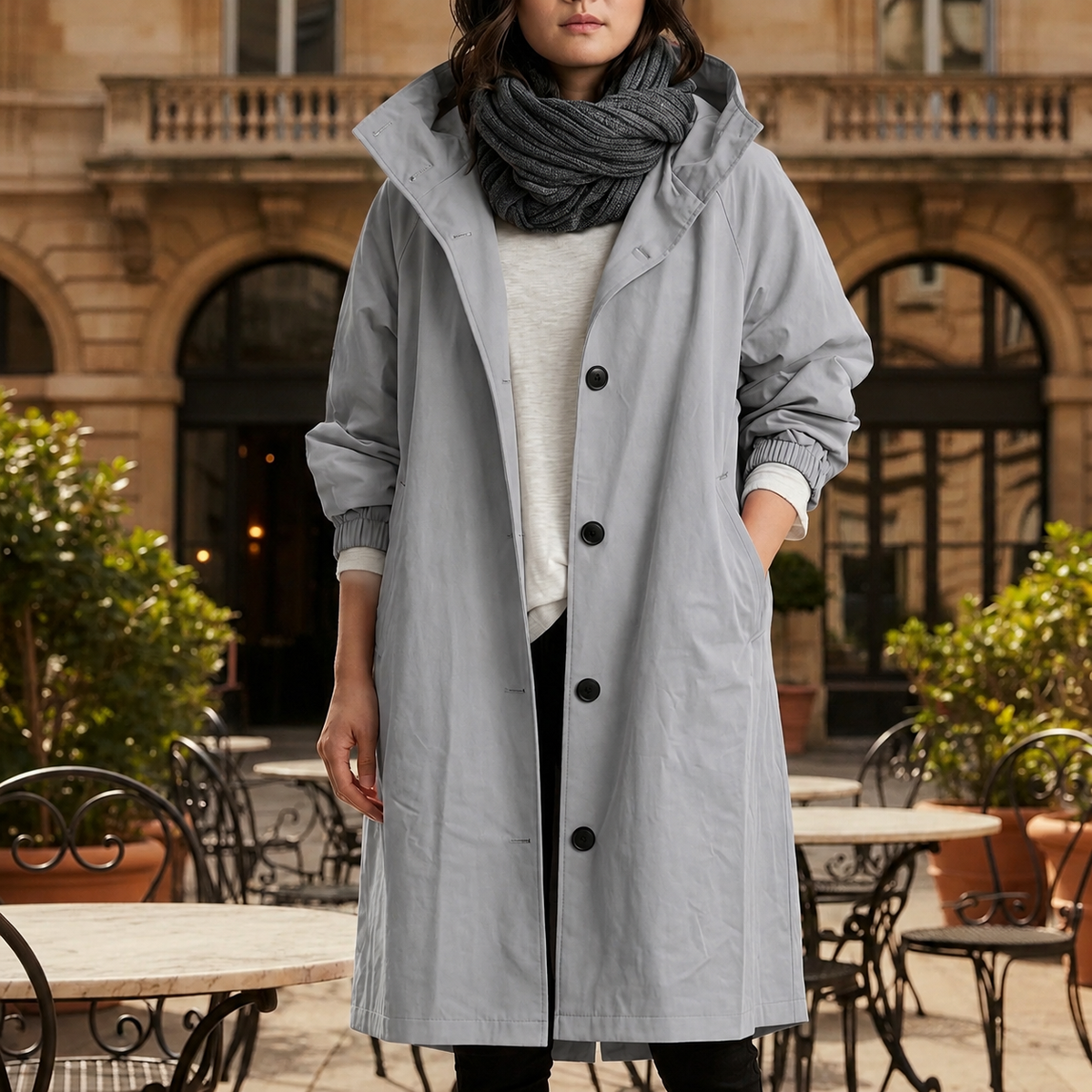 Sadie | Siracusa Hooded Windbreaker Jacket