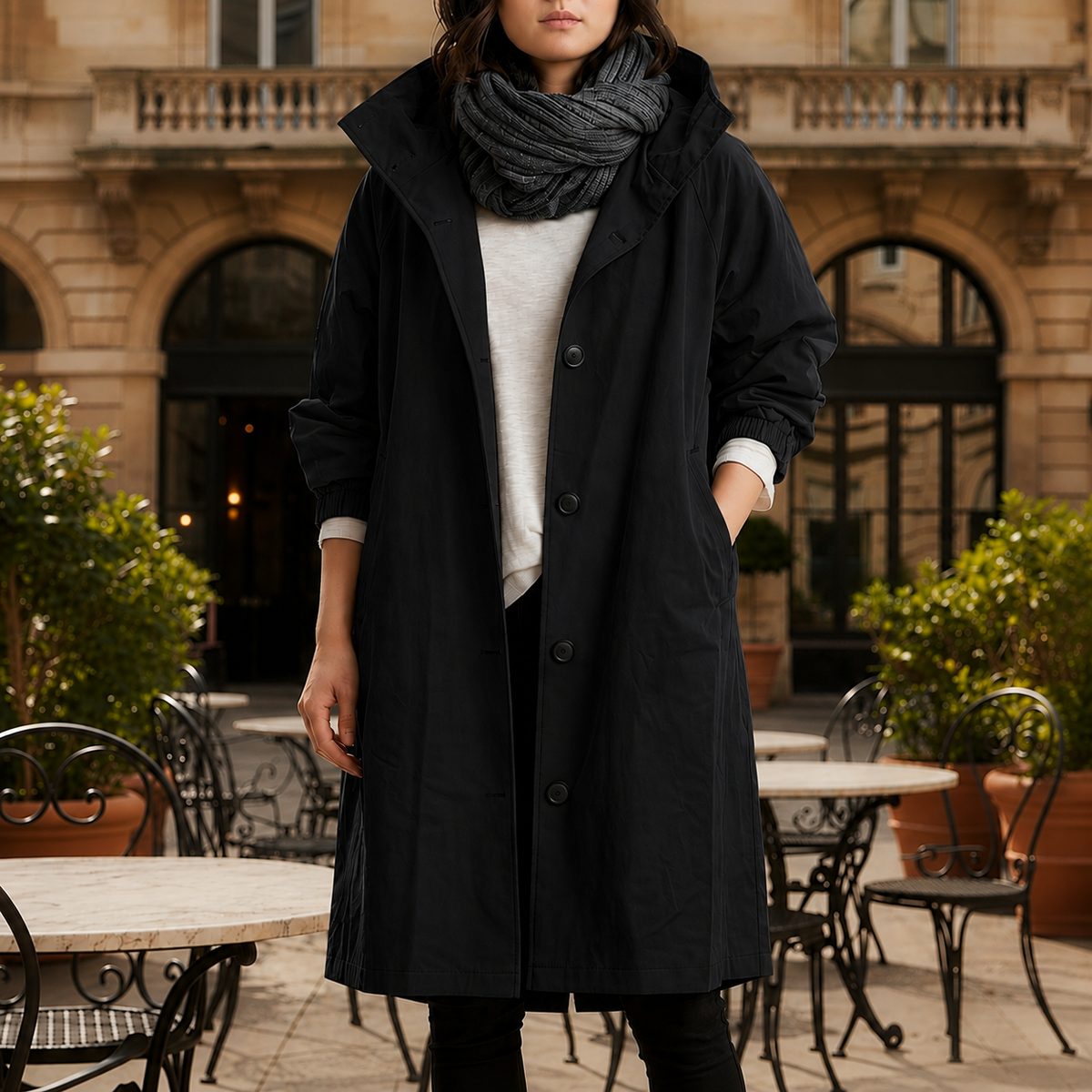 Sadie | Siracusa Hooded Windbreaker Jacket