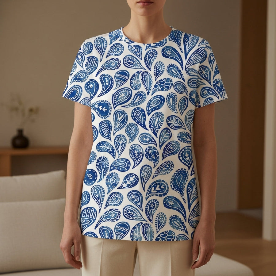 Sarah | Pisa Casual Printed T-shirt