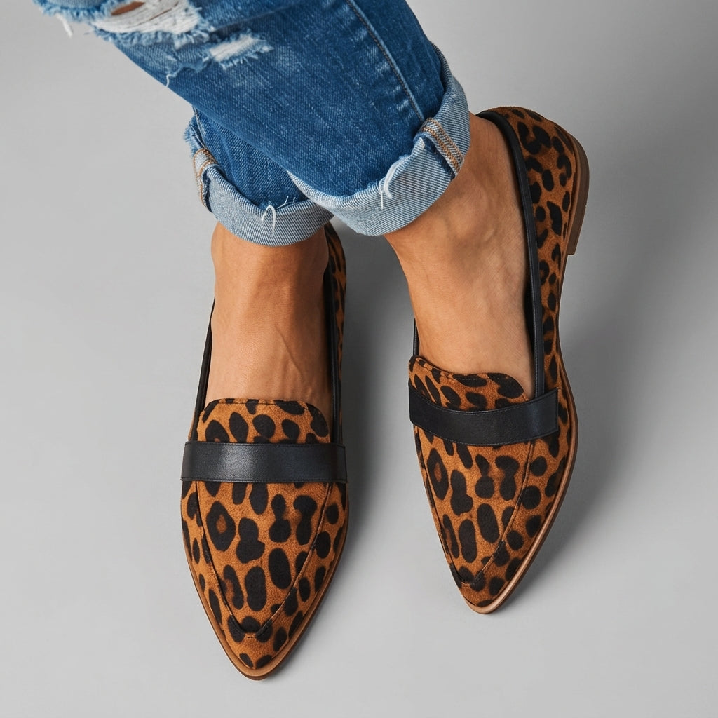 Sarah | Siena Soft Suede Flat Loafers