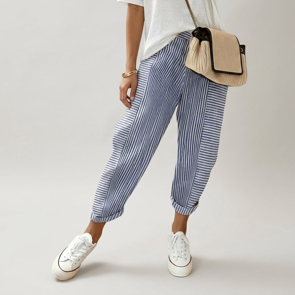 Savannah | Cassis Breezy Lightweight Pants