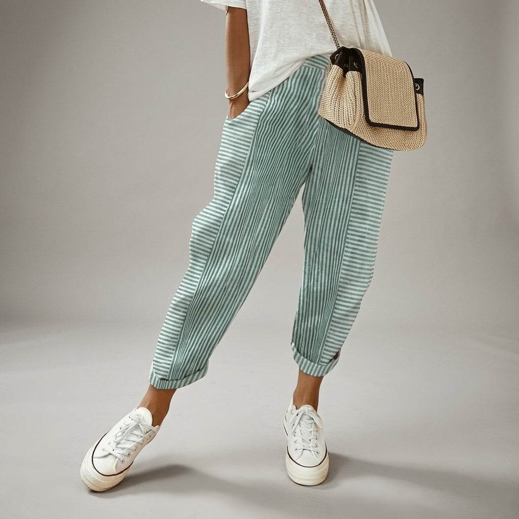 Savannah | Cassis Breezy Lightweight Pants