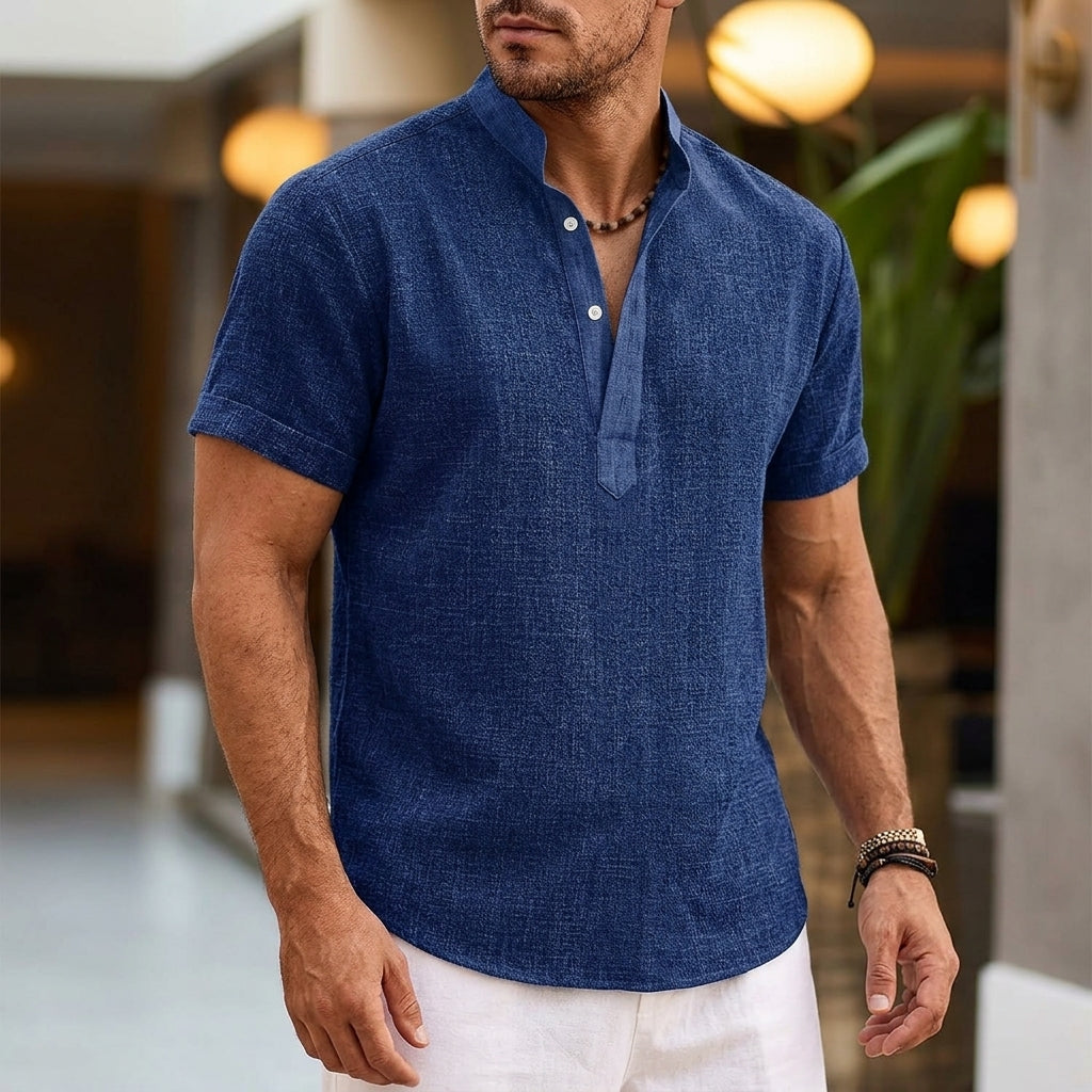 Sebastian | Sagres Short Sleeve Henley