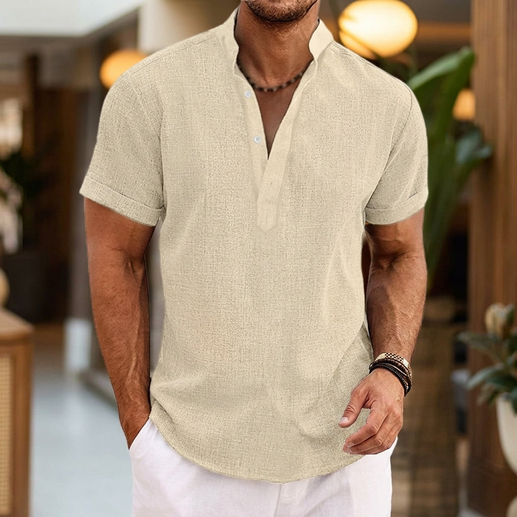 Sebastian | Sagres Short Sleeve Henley